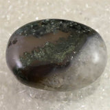 インド産　モスアゲート　パームストーン 76.0g (ID:66658)