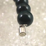 出雲碧玉 出雲石 SA  12mm玉ブレスレット ディレクトリカード付 38.9g (ID:66674)