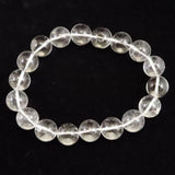 モンドクォーツ タンザニアマスタークォーツ 12.5mmブレスレット 証明書付 49.5g (ID:66754)