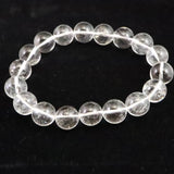 モンドクォーツ タンザニアマスタークォーツ 12.5mmブレスレット 証明書付 49.5g (ID:66754)