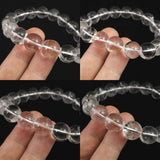 モンドクォーツ タンザニアマスタークォーツ 12.5mmブレスレット 証明書付 49.5g (ID:66754)