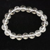 モンドクォーツ タンザニアマスタークォーツ 12.5mmブレスレット 証明書付 49.5g (ID:66754)