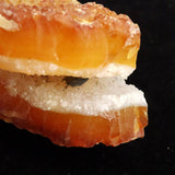 島根県　花仙山 めのう 瑪瑙 63mm原石 ディレクトリーカード付 92.4g (ID:66768)