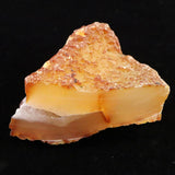 島根県　花仙山 めのう 瑪瑙 63mm原石 ディレクトリーカード付 92.4g (ID:66768)