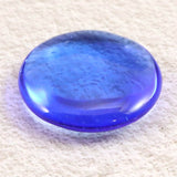 H&E社 シベリアンブルークォーツ 30mm ソーサー 10.4g (ID:67048)