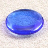 H&E社 シベリアンブルークォーツ 30mm ソーサー 10.4g (ID:67048)