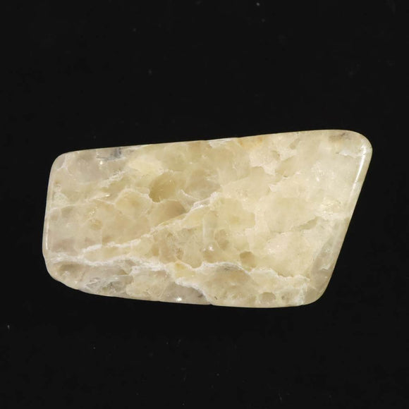 H&E社 ヒマラヤゴールドアゼツライト（AZOZEO) 28mmタンブル 証明書付 6.3g (ID:67338)