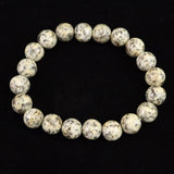 京都府産　鞍馬石 10mm玉ブレスレット　証明書付 28.1ｇ (ID:67466)