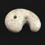 宮崎県産 二ニギ水晶　 33mm勾玉 証明書付 13.7g (ID:67508)