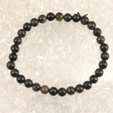 ノルウェー産 フェナカイト 6mm玉ブレスレット ディレクトリカード付 10.0g (ID:67527)