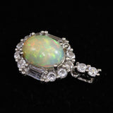 プレシャスオパール 9mm オーバル ペンダントトップ 1.58ｇ (ID:67601)