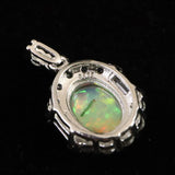 プレシャスオパール 9mm オーバル ペンダントトップ 1.58ｇ (ID:67601)