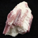 ピンクトルマリン入り水晶 69mm原石 33.1g (ID:67835)