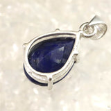 ラピスラズリ 14X10mmペアシェイプ ペンダントトップ  (ID:68316)
