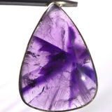 トラピッチェアメジスト　27mmカボション ペンダントトップ 8.2g **特価品** (ID:68376)