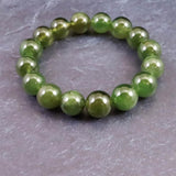 ベスビアナイト アイドクレース 12.5mm玉ブレスレット 60.3g  (ID:68398)