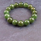 ベスビアナイト アイドクレース 12.5mm玉ブレスレット 60.3g  (ID:68398)