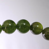 ベスビアナイト アイドクレース 12.5mm玉ブレスレット 60.3g  (ID:68398)