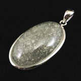 リビアンデザートグラス 25mmオーバル ペンダントトップ 4.6g  (ID:68466)