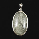 リビアンデザートグラス 25mmオーバル ペンダントトップ 4.6g  (ID:68466)