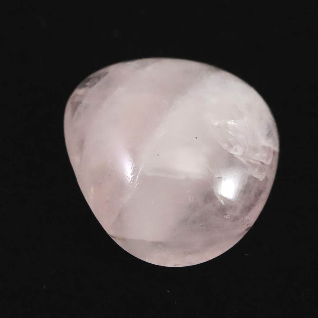 福島県産 ローズクォーツ 紅水晶 14mm ルース 1.22g (ID:68592