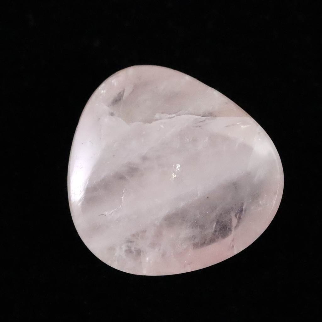 福島県産 ローズクォーツ 紅水晶 14mm ルース 1.22g (ID:68592