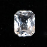 マダガスカル産 フェナカイト 3.7mmレクタングルカット  ルース 0.16ct (ID:68713)