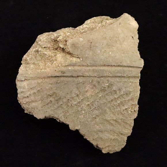 縄文土器 縄文中期 東北・北海道地域  81mm陶片  61.8g  (ID:68853)