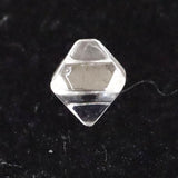 天然 ダイヤモンド ソーヤブル結晶 八面体 成長丘  0.089ct (ID:68878)