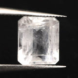 ロシア産 フェナカイト 9.8mm レクタングルカット  ルース 鑑別書付 5.1ct (ID:68944)