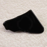 隠岐の島 黒曜石 原石 磨き ディレクトリーカード付 12.8g (ID:69152)