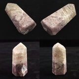 リチウムクォーツ 50mm原石 磨き 30.5g (ID:69238)