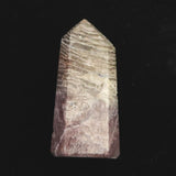 リチウムクォーツ 50mm原石 磨き 30.5g (ID:69238)