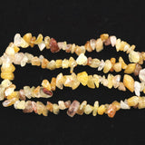 H&E社　ヒマラヤレッドゴールドアゼツライト(AZOZEO)  ナゲットネックレス 証明書付 51.3g  (ID:69315)