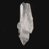 米国アーカンソー州産水晶 原石 クラスター ツイン セルフヒールド レコードキーパー   68.7ｇ (ID:69347)