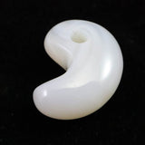 北海道 花石メノウ 瑪瑙 20mm勾玉 ディレクトリカード付 3.29g (ID:69582)