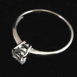 ブラジル産 フェナカイト 4.7mmラウンドカット リング 鑑別書付 11号 (ID:69794)