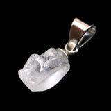 ロシア産 フェナカイト 8mm原石ペンダント 0.38g (ID:69978)