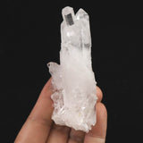 米国アーカンソー州産水晶 原石 クラスター ユニコーン 貫入水晶 バーナクル イシス レコードキーパー 84.8ｇ (ID:70027)