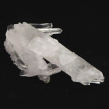 米国アーカンソー州産水晶 原石 クラスター ユニコーン 貫入水晶 バーナクル イシス レコードキーパー 84.8ｇ (ID:70027)