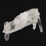 米国アーカンソー州産水晶 原石 クラスター ユニコーン 貫入水晶 バーナクル イシス レコードキーパー 84.8ｇ (ID:70027)