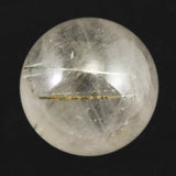 ザギマウンテンクォーツ エジリン入り 39mmスフィア 80.5g (ID:70052)