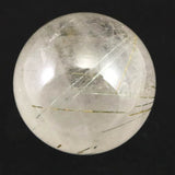 ザギマウンテンクォーツ エジリン入り 39mmスフィア 80.5g (ID:70052)