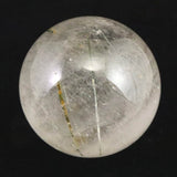 ザギマウンテンクォーツ エジリン入り 39mmスフィア 80.5g (ID:70052)