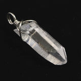 米国アーカンソー州産 水晶 28mm原石ペンダントトップ 3.5g (ID:70395)