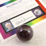 H＆E社 オーラライト23(AZOZEO)  25mm スフィア 証明書付  21.38g (ID:70465)