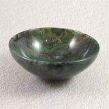 インド産 モスアゲート（苔瑪瑙） 106mmボウル 145g (ID:70751)