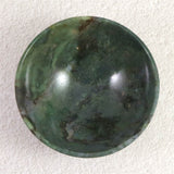 インド産 モスアゲート（苔瑪瑙） 106mmボウル 145g (ID:70751)