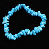 スリーピングビューティ鉱山産ターコイズ  タンブル ブレスレット 6.30g (ID:70762)