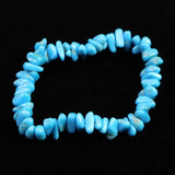 スリーピングビューティ鉱山産ターコイズ  タンブル ブレスレット 6.30g (ID:70762)
